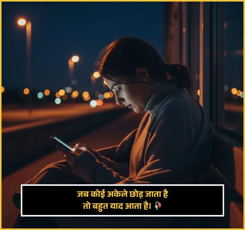 Akelapan Shayari 2 Line