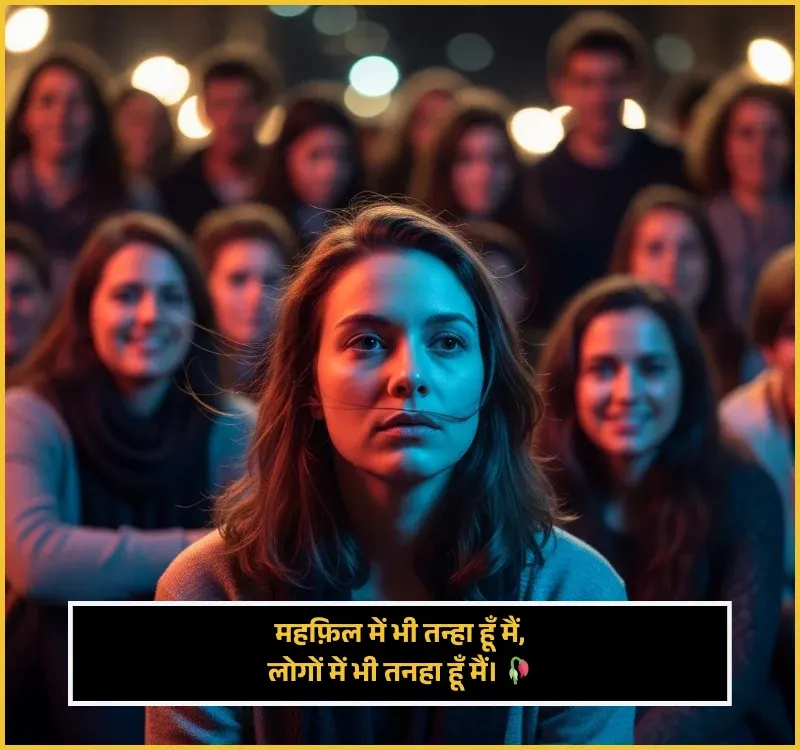Akelapan Shayari on Life