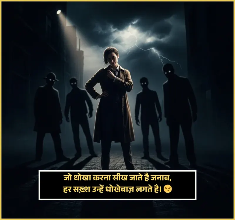 Attitude Dhokebaaz Shayari