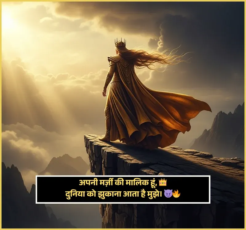 Attitude Shayari for Girls Attitude Shayari for Girls