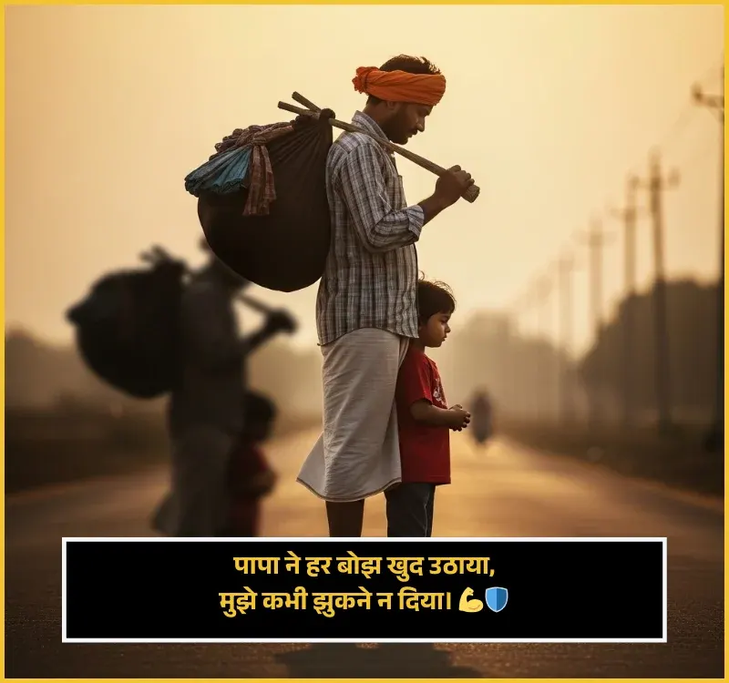 Baap Ke Liye Shayari on Life