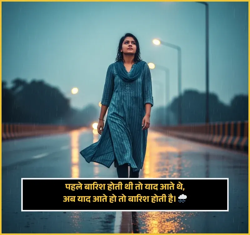 Barish Shayari 2 Line