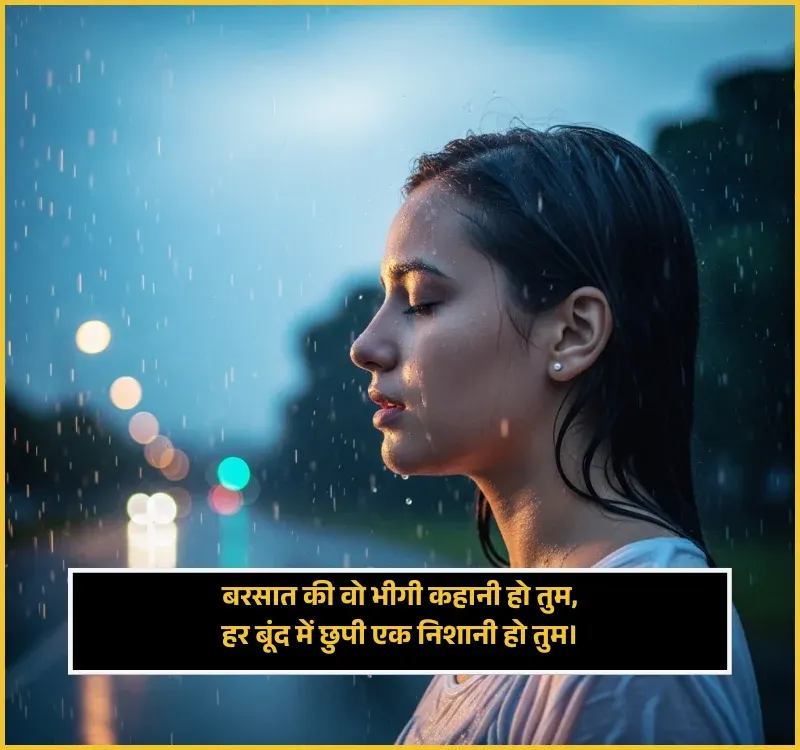 Barish Shayari 2 Line Love