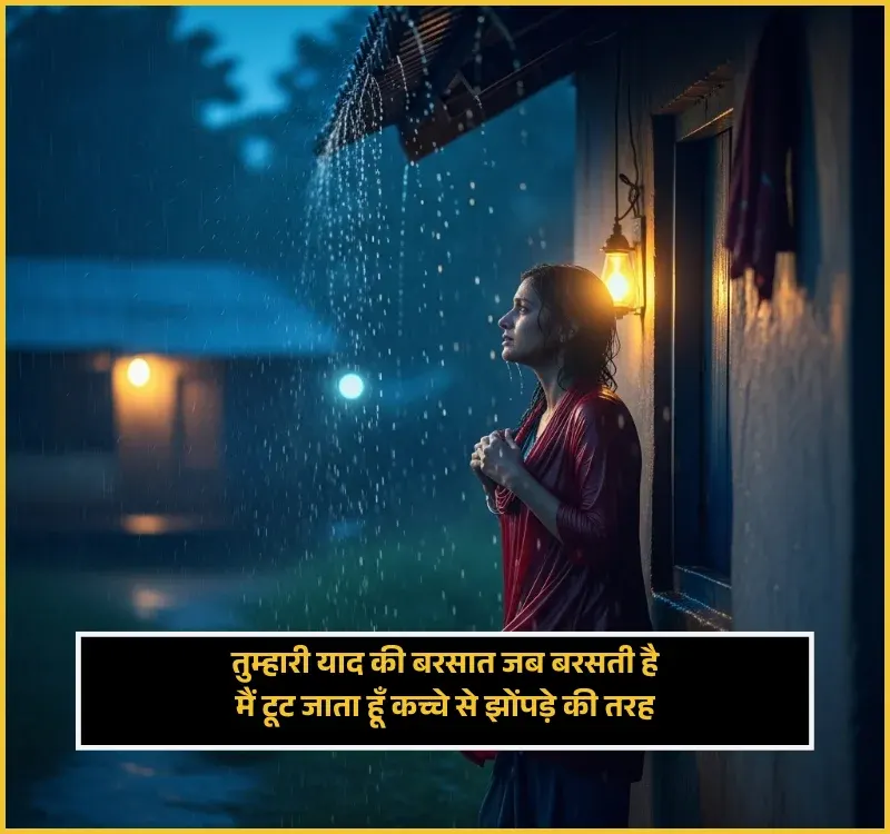 Barish Shayari Love