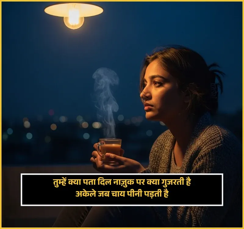 Chai Shayari in Hindi