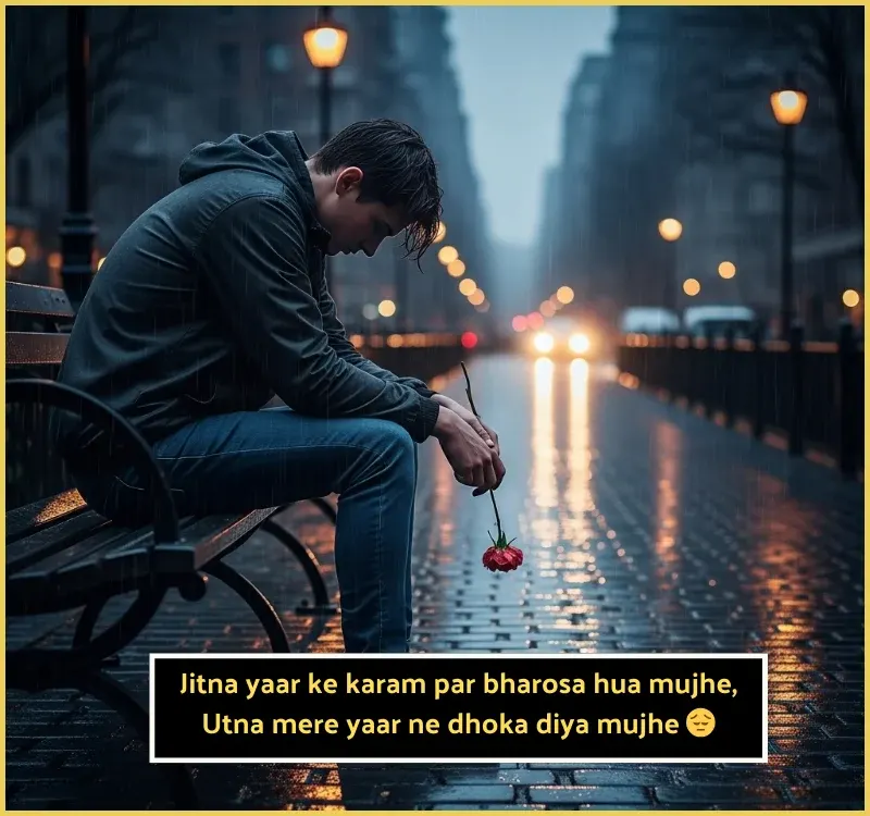 Dhoka Shayari in English