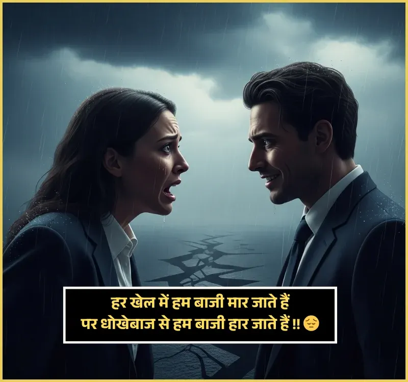 Dhokebaaz Shayari in Hindi