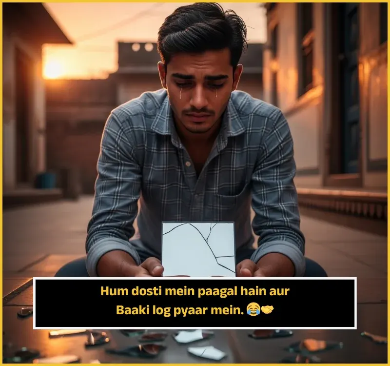Emotional Broken Friendship Shayari Emotional Broken Friendship Shayari