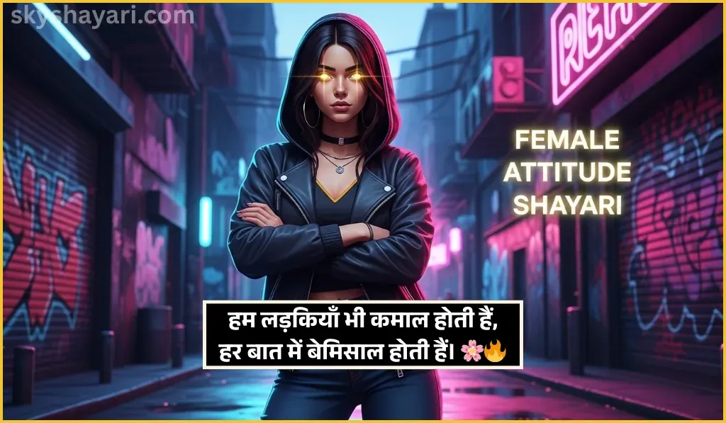 Female Attitude Shayari