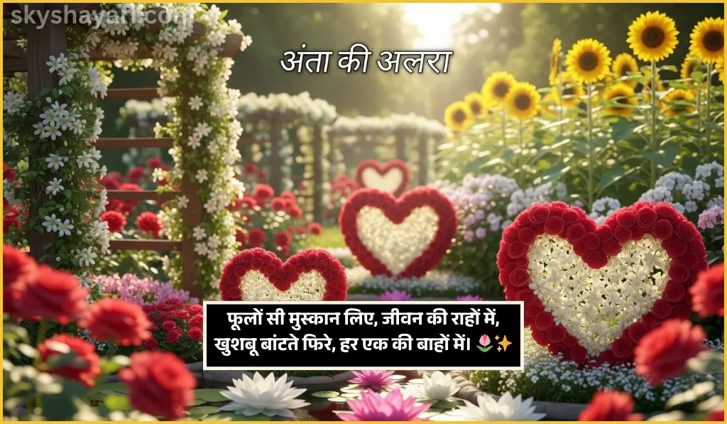 Flower Shayari