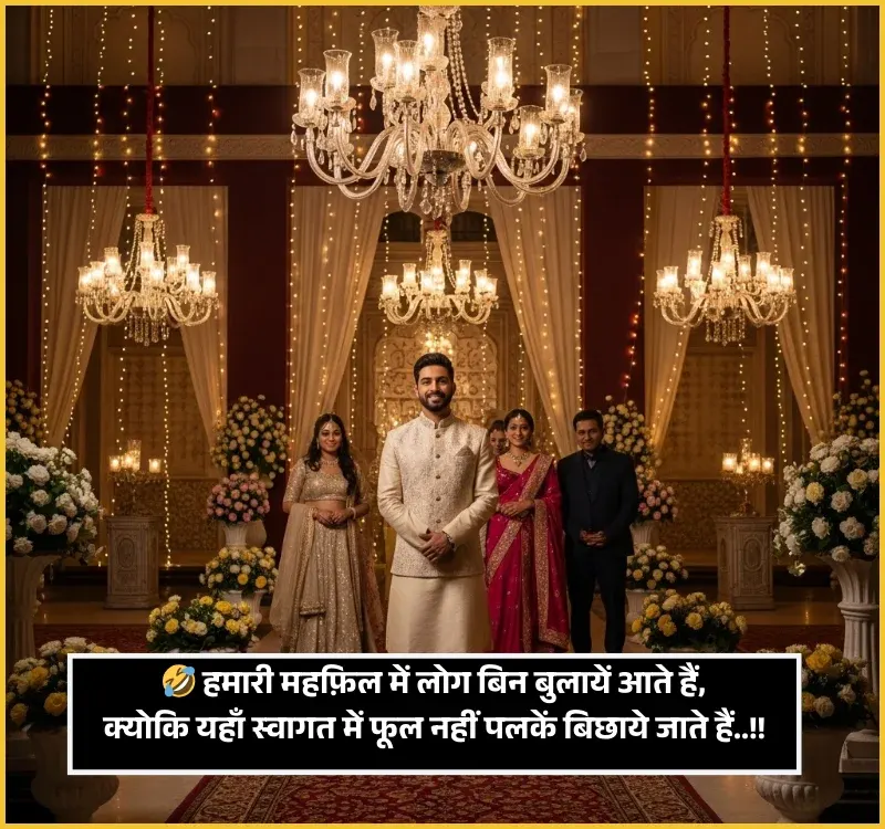 Funny Welcome Shayari in Hindi