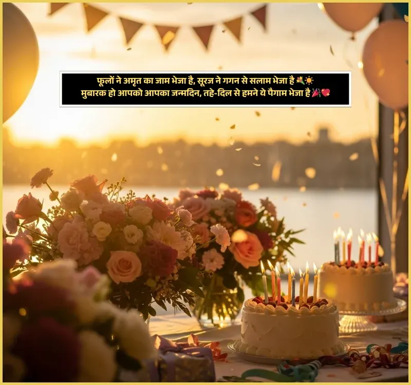 Happy Birthday Shayari