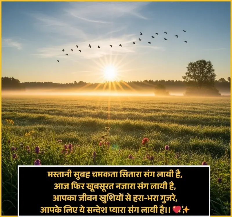 Love Good Morning Shayari