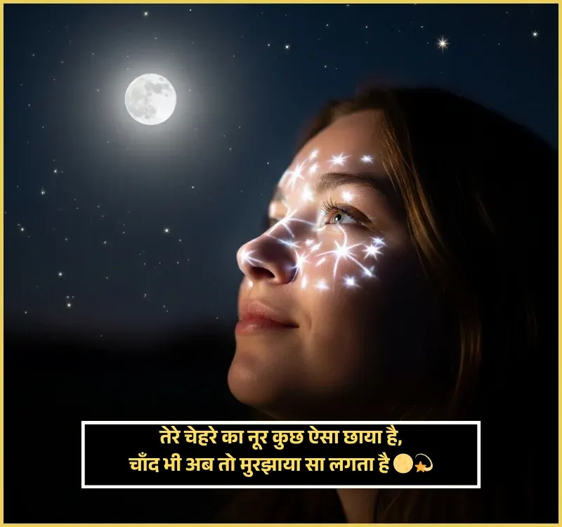 Love Love Moon Shayari