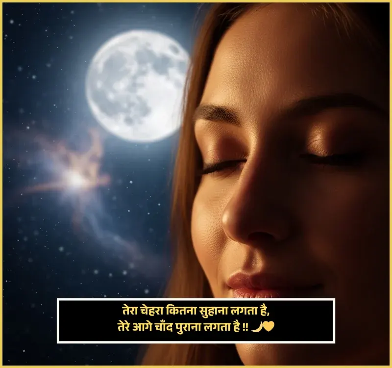 Moon Shayari