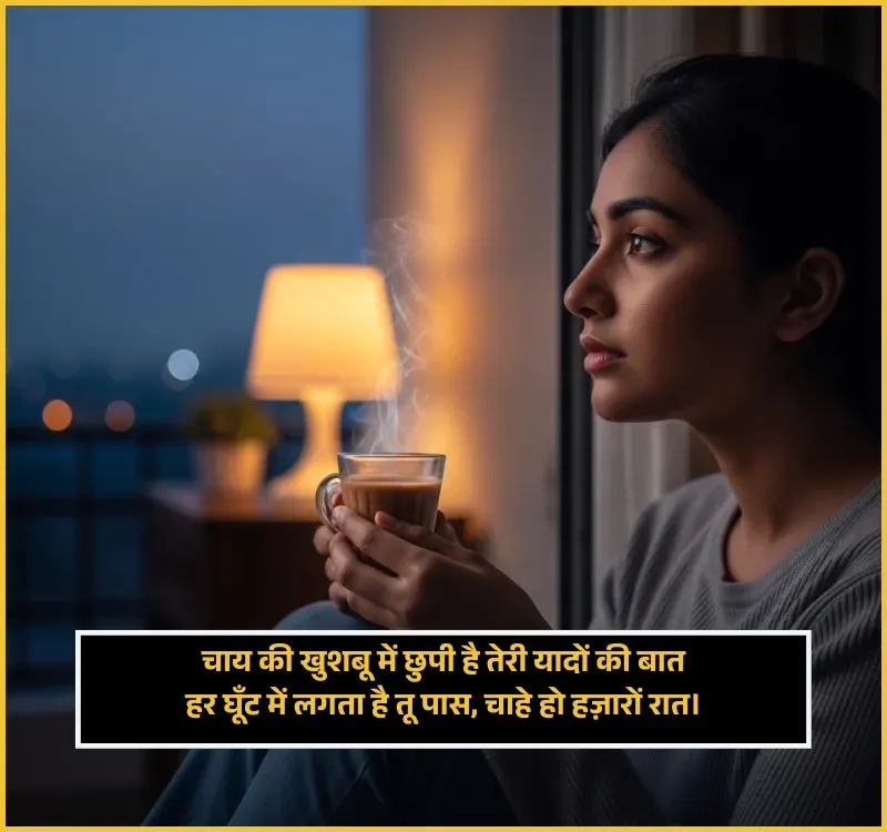 Romantic Chai Shayari