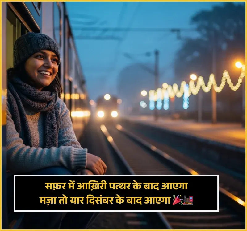 Safar Shayari on Train Journey Safar Shayari on Train Journey