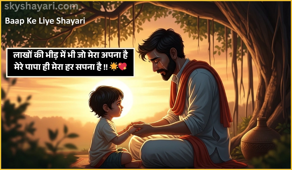 Baap Ke Liye Shayari