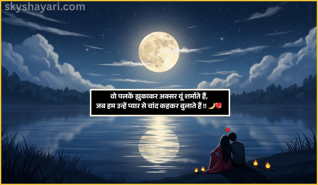 Moon Shayari