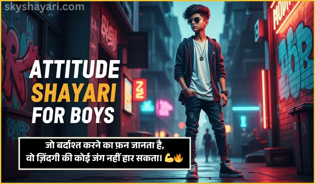  Attitude Shayari for Boys 