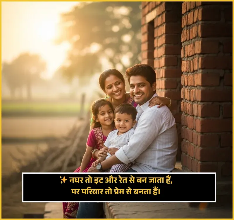 Family Love Family Shayari