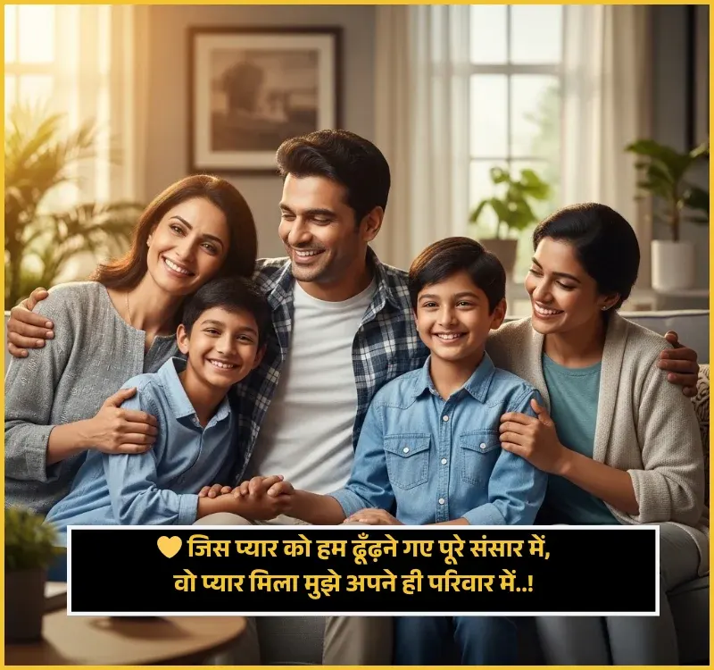 Family Shayari in Hindi